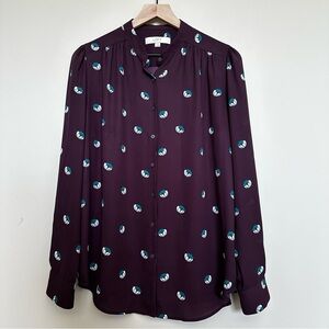 Women’s Medium LOFT Blouse Button-Up